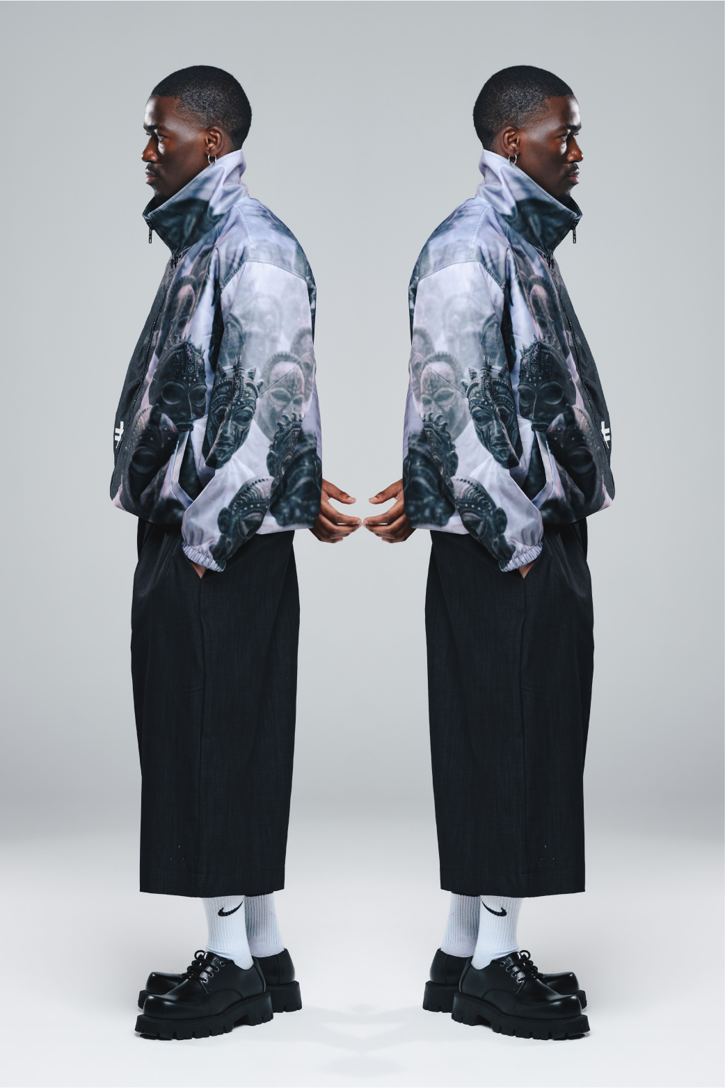 + AFRICAN MASK JACKET