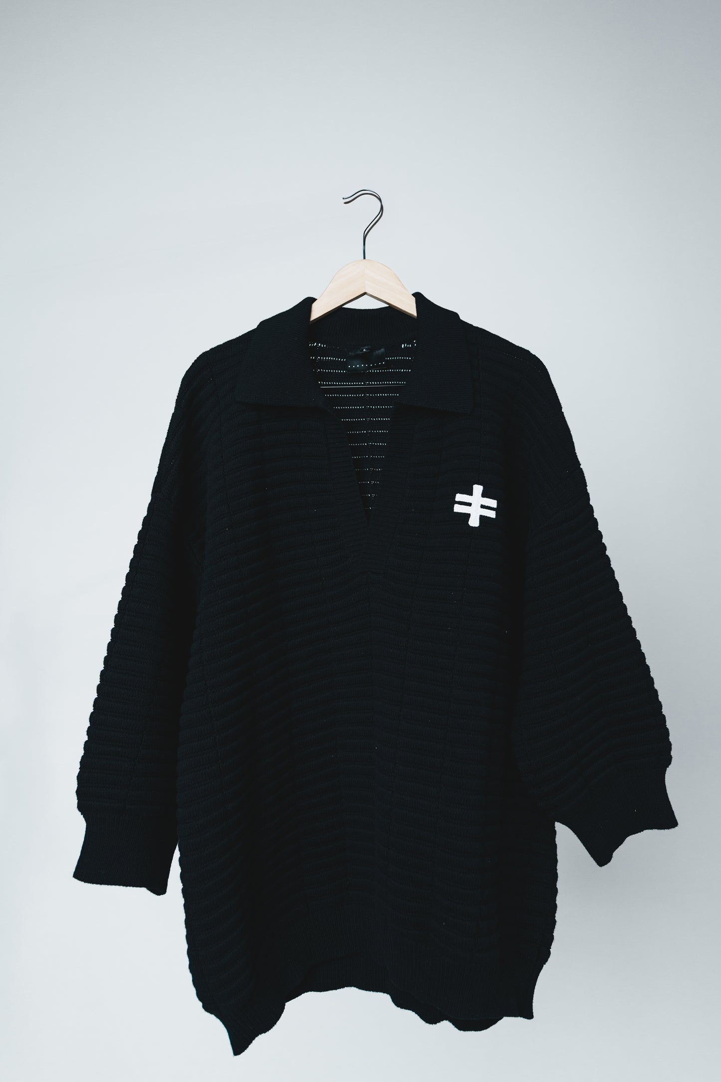 BLAQ KNIT GOLF TEE No_1