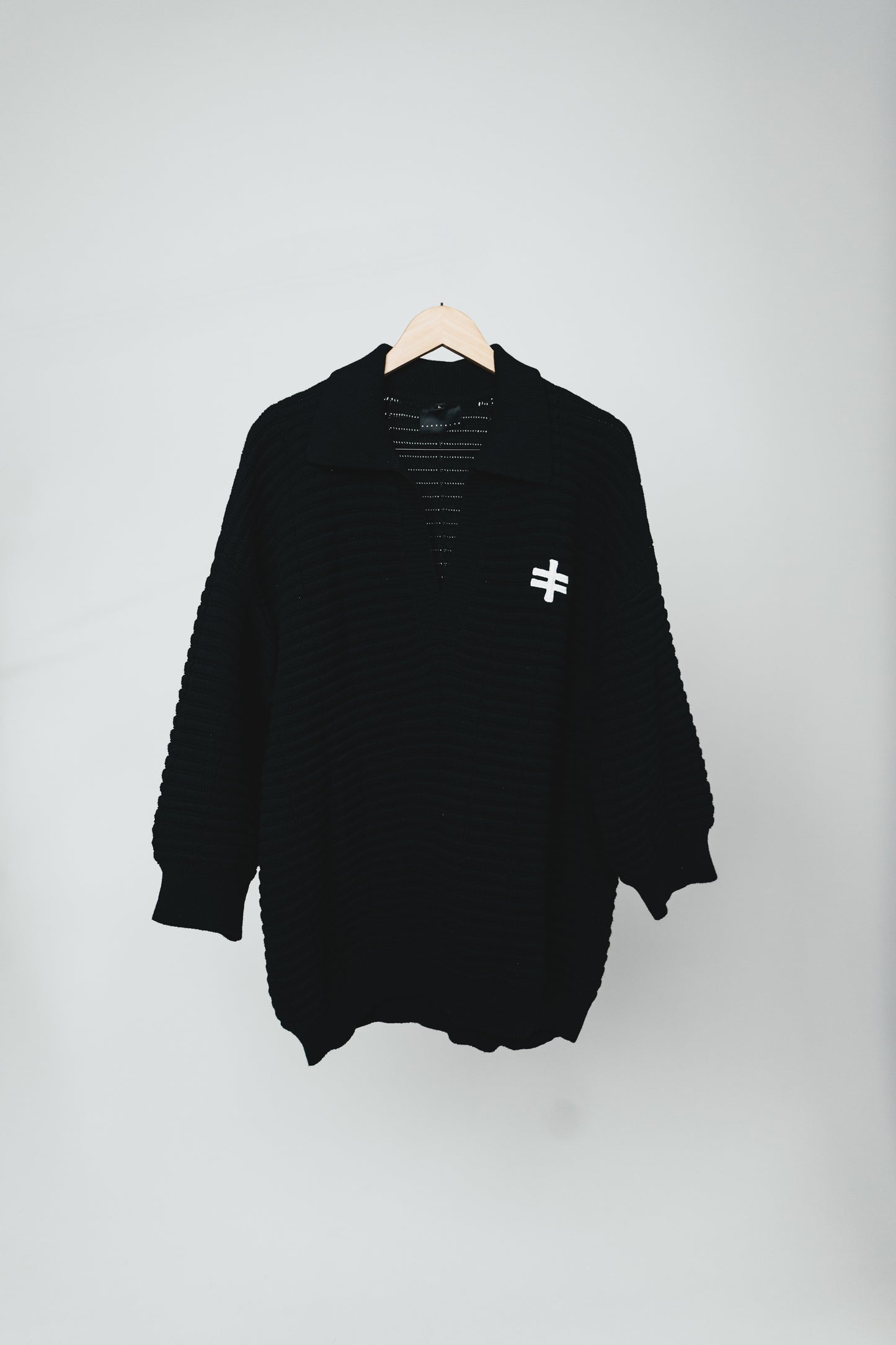 BLAQ KNIT GOLF TEE No_1