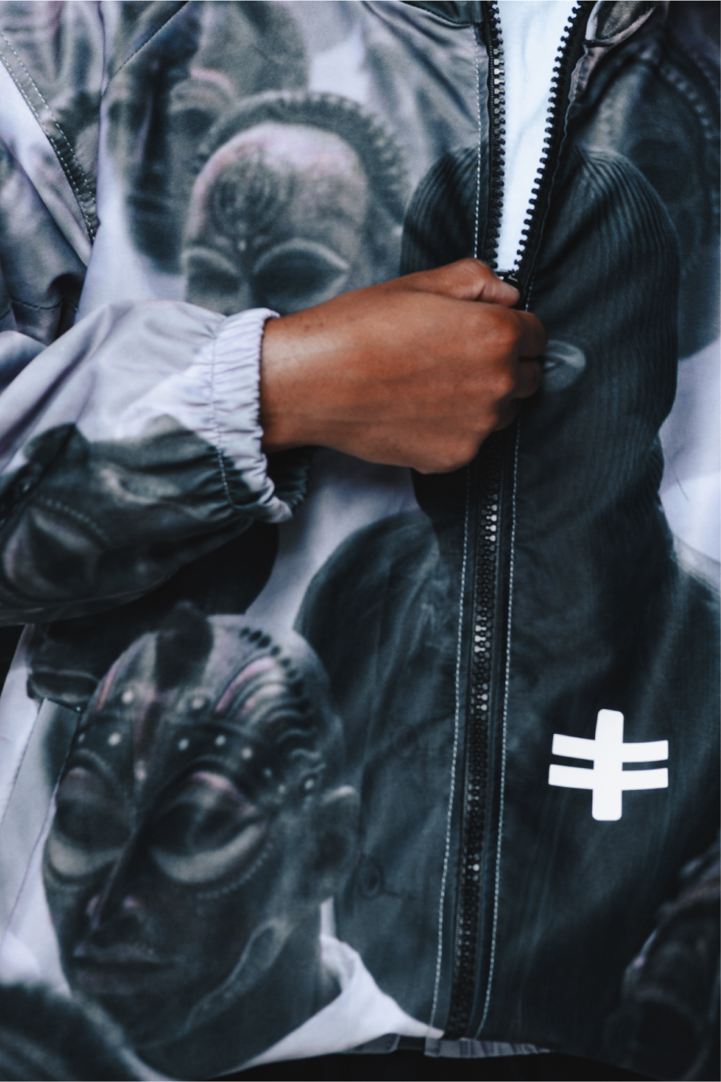 + AFRICAN MASK JACKET